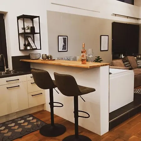 Stilvolles City-loft Mit Privatem Whirlpool Daire